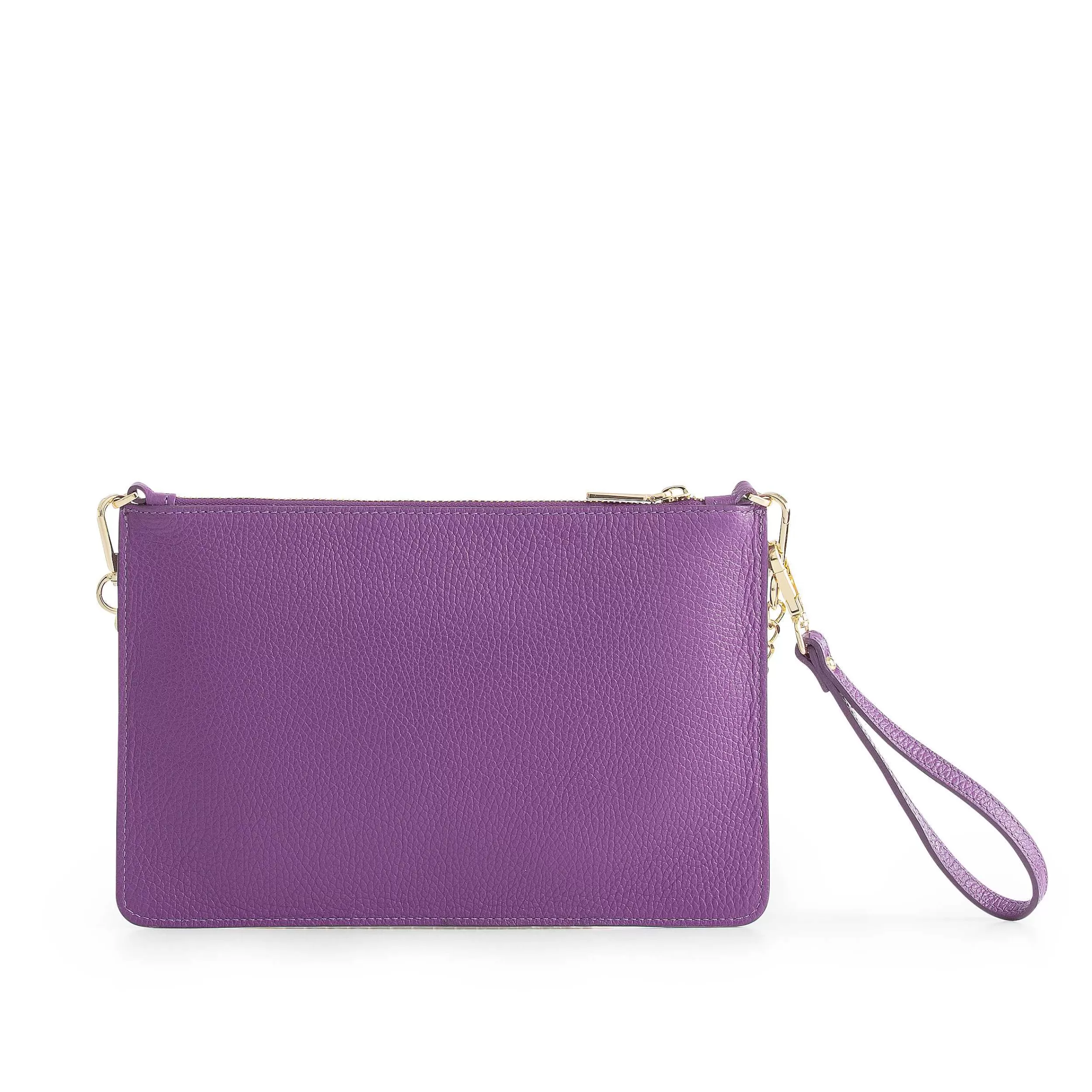 Frau Clutch Aus Leder Mit Kette-Damen Taschen, Gürtel & Geldbörsen