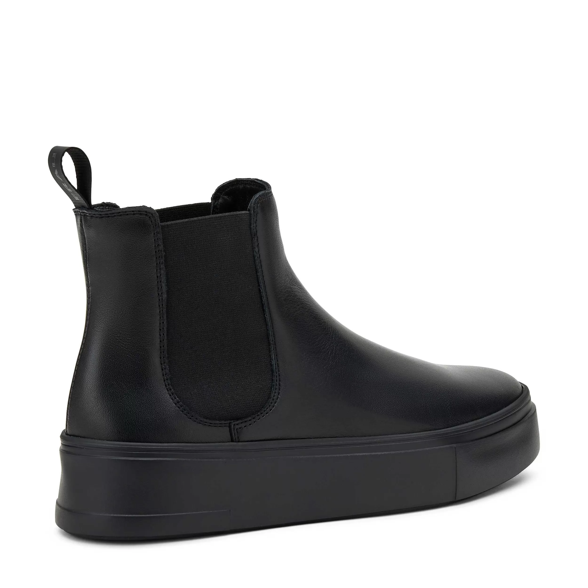 Frau Lassige Beatles Aus Leder In Color-Blocking-Optik-Damen Beatles