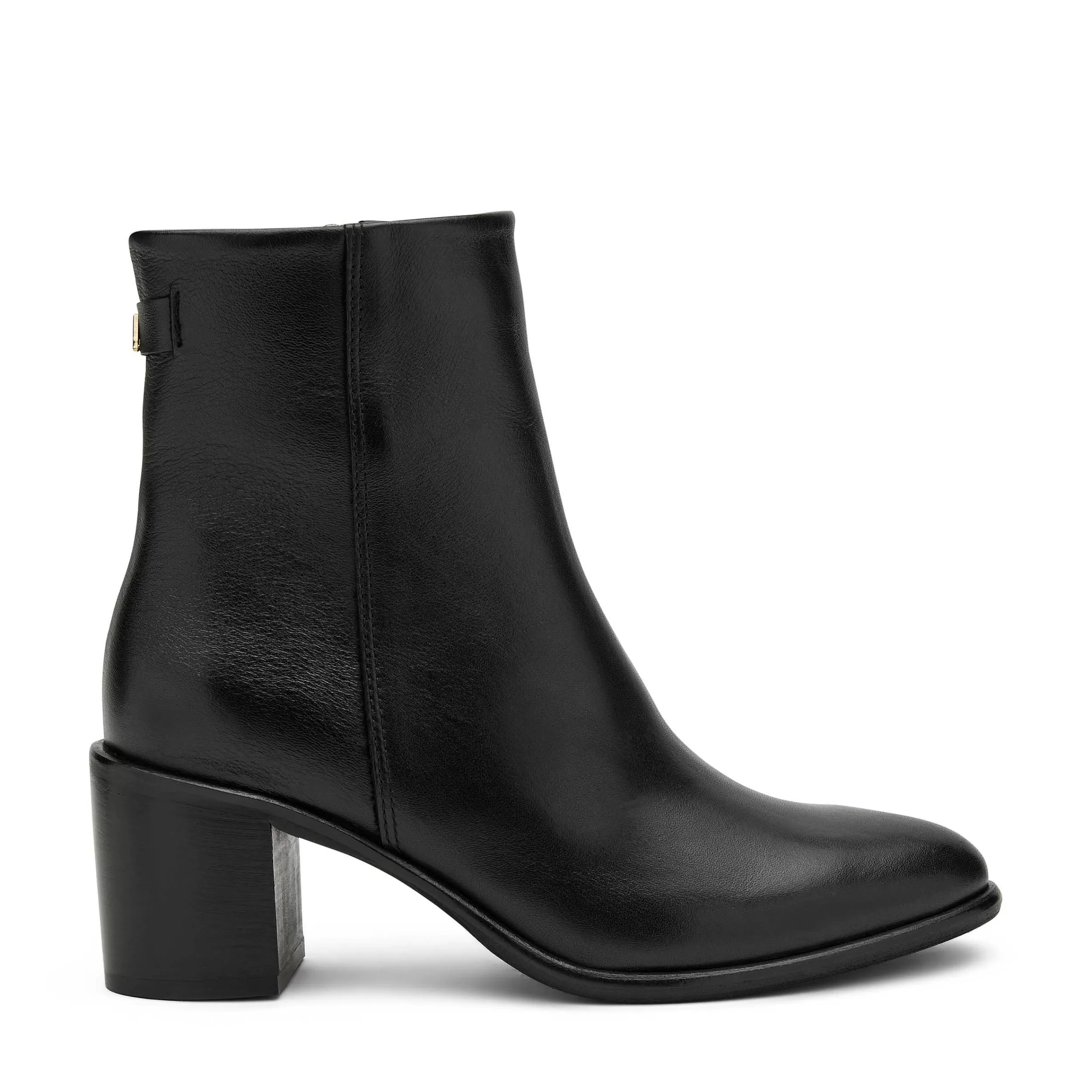 Frau Spitze Stiefelette Aus Leder-Damen Stiefel & Stiefeletten